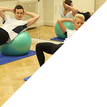 1:1Pilates session with instructor and member